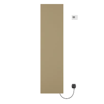 Procasa Savanne radiateur sèche-serviette électrique 1765x456mm - 600W - thermostat inclus - sable mat