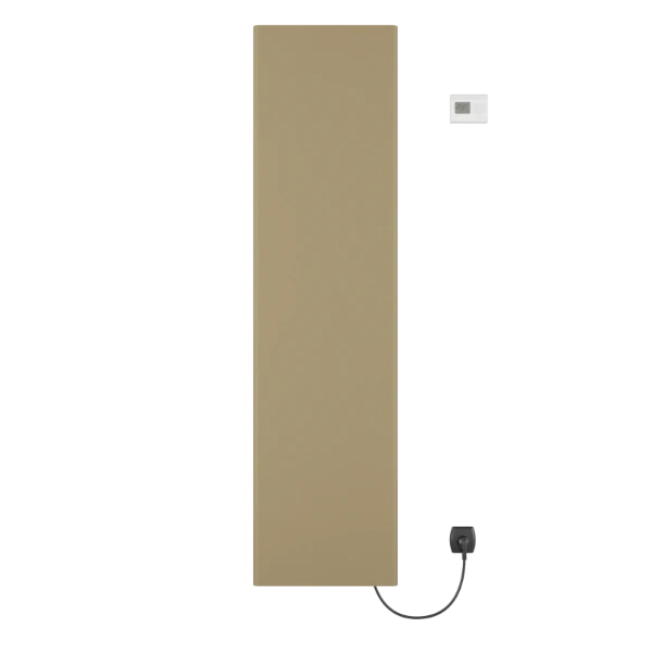 Procasa Savanne radiateur sèche-serviette électrique 1765x456mm - 600W - thermostat inclus - sable mat