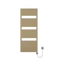 Procasa Kalahari radiateur sèche-serviette électrique 1543x605mm - 600W - thermostat inclus - sable mat