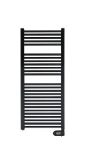 Zehnder Aura radiateur électrique 1466 x 600 mm - 1000 Watt - RAL 9005 noir