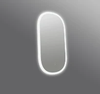 Procasa Klaire mirroir ovale 900 x 500 mm - avec éclairage led - anti-buée - capteur - dimmable