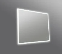 Procasa Klaire mirroir carré 800 x 800 mm - avec éclairage led - anti-buée - capteur - dimmable