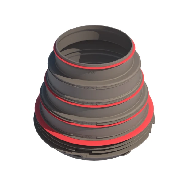 Ubbink Air Excellent DBOX meervoudige adapter 125-150-160-180-200 mm