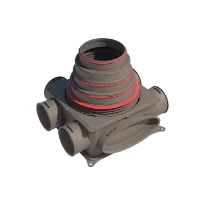 Ubbink Air Excellent DBOX206 V180 6 connections 125-200 mm