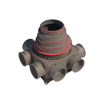 Ubbink Air Excellent DBOX208 V180 8 connections 125-200 mm