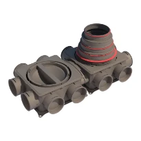Ubbink Air Excellent DBOX212 V180HE 12 connections 125-200 mm