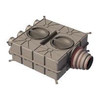 Ubbink Air Excellent DBOX808 8 connections 125-200 mm