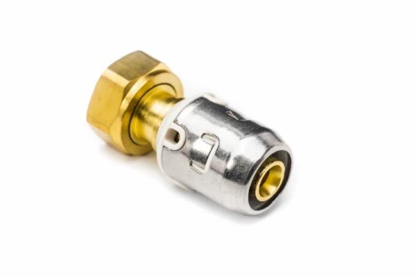 RIIFO Push-Fit 2-delige koppeling met losse moer FF 16 x EK3/4