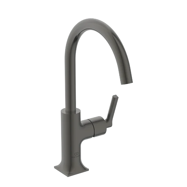 Ideal Standard Joy Neo rob lavabo écoulement haut 5l/min Brushed Gun metal
