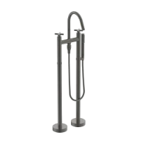 Ideal Standard Joy Neo rob bain en ilot poignée en croix Brushed Gun metal
