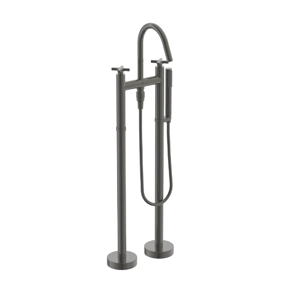 Ideal Standard Joy Neo rob bain en ilot poignée en croix Brushed Gun metal