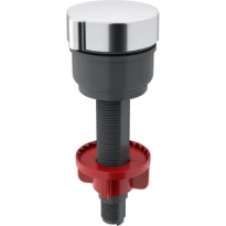 Franke Acces Bouton rotatif rond inox look
