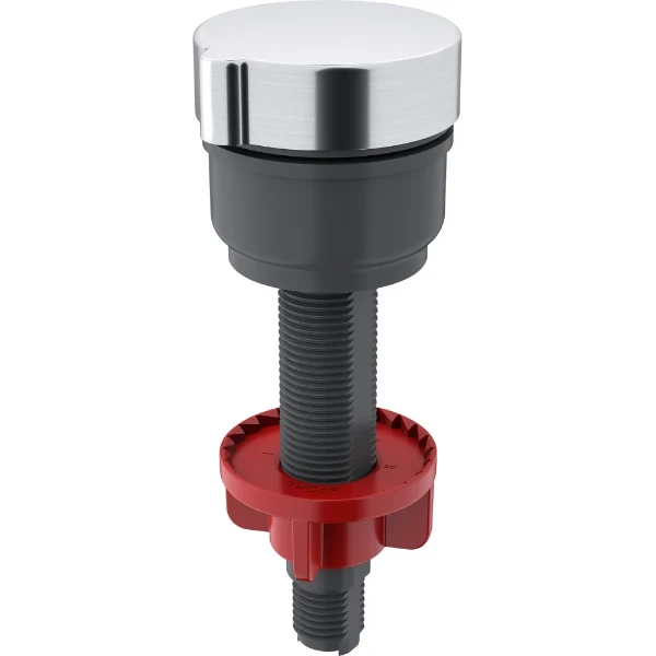 Franke Acces Bouton rotatif rond inox look