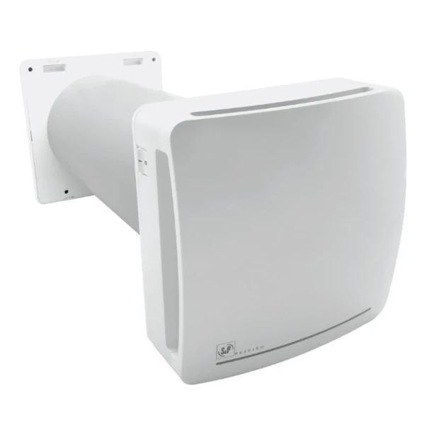Soler & Palau Respiro 100 N badkamerventilator met warmteterugwinning (max 30m³/h) - handmatig - energielabel A