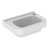 Geberit 300 Basic lave-mains 360 x 250 x 150 mm - blanc - avec trou de robinet droite - sans trop-plein
