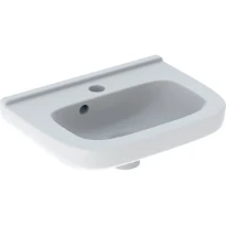 Geberit 300 Basic lave-mains 400 x 295 x 150 mm - blanc - avec trou de robinet - avec trop-plein