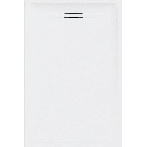 Geberit Sestra douchebak steenhars 1600 x 900 x 40 mm - wit leistructuur