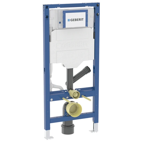 Geberit Duofix element voor hangtoilet 1120 mm - met Sigma inbouwspoelreservoir 12 cm - met geurextractie met luchtafvoer