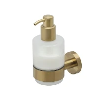 GEESA Nemox Gold zeepdispenser brushed gold