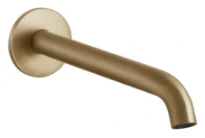 ECOULEMENT GESSI 316 warm steel brushed pvd montage murale