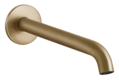 ECOULEMENT GESSI 316 warm steel brushed pvd montage murale