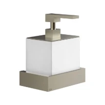 DISTRIBUTEUR SAVON GESSI RETTANGOLO blanc porcelaine finox