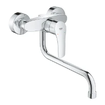 Grohe Eurosmart 2021 mitigeur cuisine apparent bas, sailli 276 mm