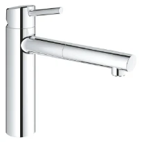 Grohe Concetto mitigeur cuisine avec mousseur extractible - chromé