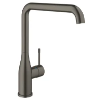 Grohe Essence mitigeur évier L-bec - brushed hard graphite