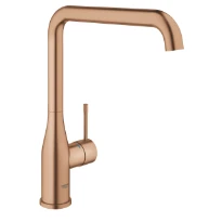 Grohe Essence mitigeur évier L-bec - brushed warm sunset