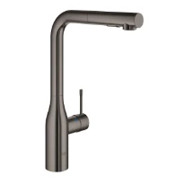 Grohe Essence New mitigeur cuisine bec-L dual douche - hard graphite