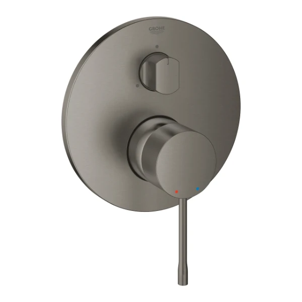 Grohe Essence New faç.mit. douche inv. 3-voies - Brushed Hard Graphite