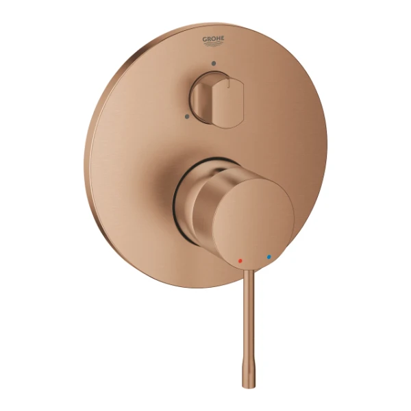 Grohe Essence New faç.mit. douche inv. 3-voies - Brushed Warm Sunset