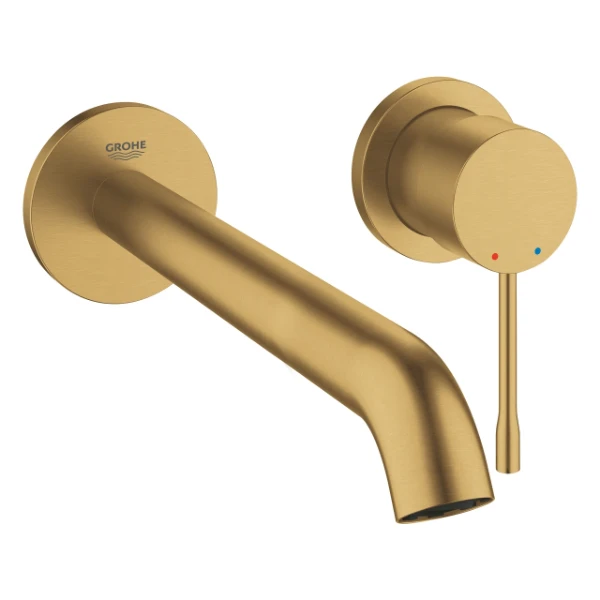 Grohe Essence New mitigeur lavabo à poser 2-trous L - Brushed Cool Sunrise