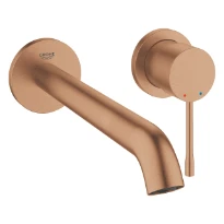 Grohe Essence New mitigeur lavabo à poser 2-trous L - Brushed Warm Sunset