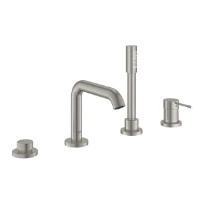 Grohe Essence New mitigeur baignoire 4-trous- Supersteel