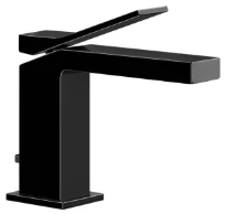GESSI Rettangolo K 1-gr wastafelmengkraan m auto lediging  Black Metal