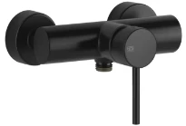 GESSI Via Tortona Mitigeur douche apparent. Noir XL