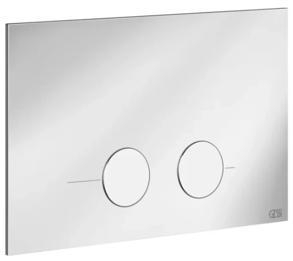 GESSI Gessi316 Total Look Plaques de déclenchement pour Geberit SIgma 8 e Sigma 12 chromé