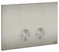 Gessi Total Look Gessi316 plaque de commande pour Geberit Sigma 8 et Sigma 12 Steel Brushed