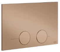 GESSI Gessi316 Total Look Plaques de déclenchement pour TECE Cuivre PVD