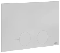 GESSI Gessi316 Total Look Plaques de déclenchement pour TECE Blanc CN