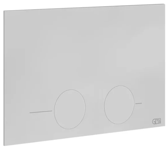 GESSI Gessi316 Total Look Plaques de déclenchement pour TECE Blanc CN
