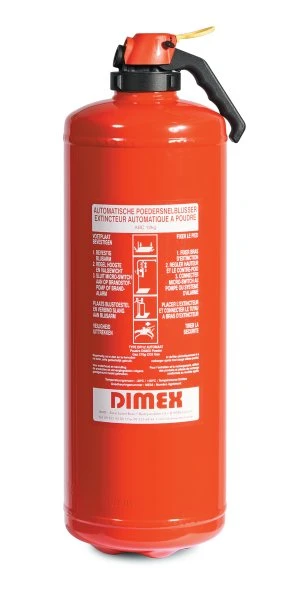 Dimex DPI ABC extincteur à poudre 12 kg - cartouche CO2