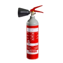 Dimex CO2 extincteur 2kg - alu