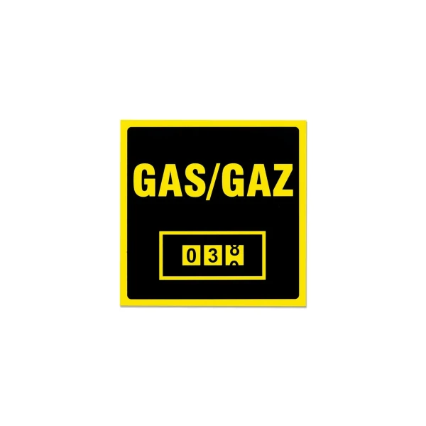 Dimex Acces picto PVC gaz