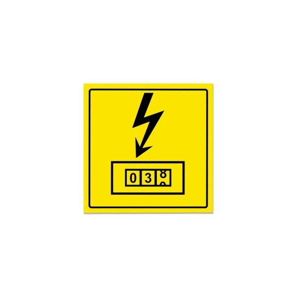 Dimex Acces picto PVC électricité