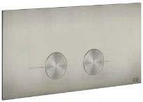 GESSI Gessi316 Total Look Plaques de déclenchement pour VIEGA PREVISTA Steel Brushed