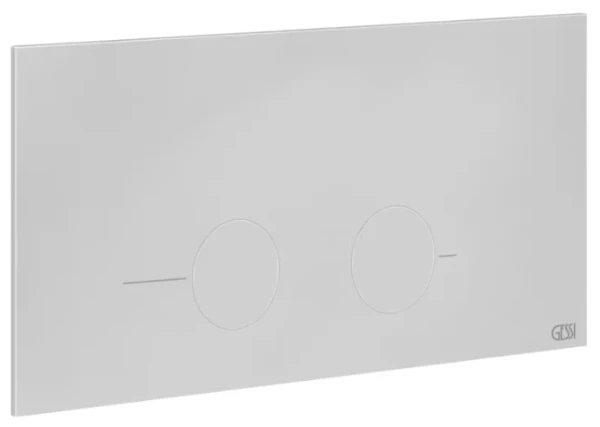 Gessi Total Look Gessi316 plaque de commande pour VIEGA PREVISTA Blanc CN
