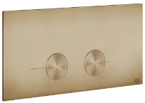 GESSI Gessi316 Total Look Plaques de déclenchement pour VIEGA PREVISTA Warm Bronze Br. PVD